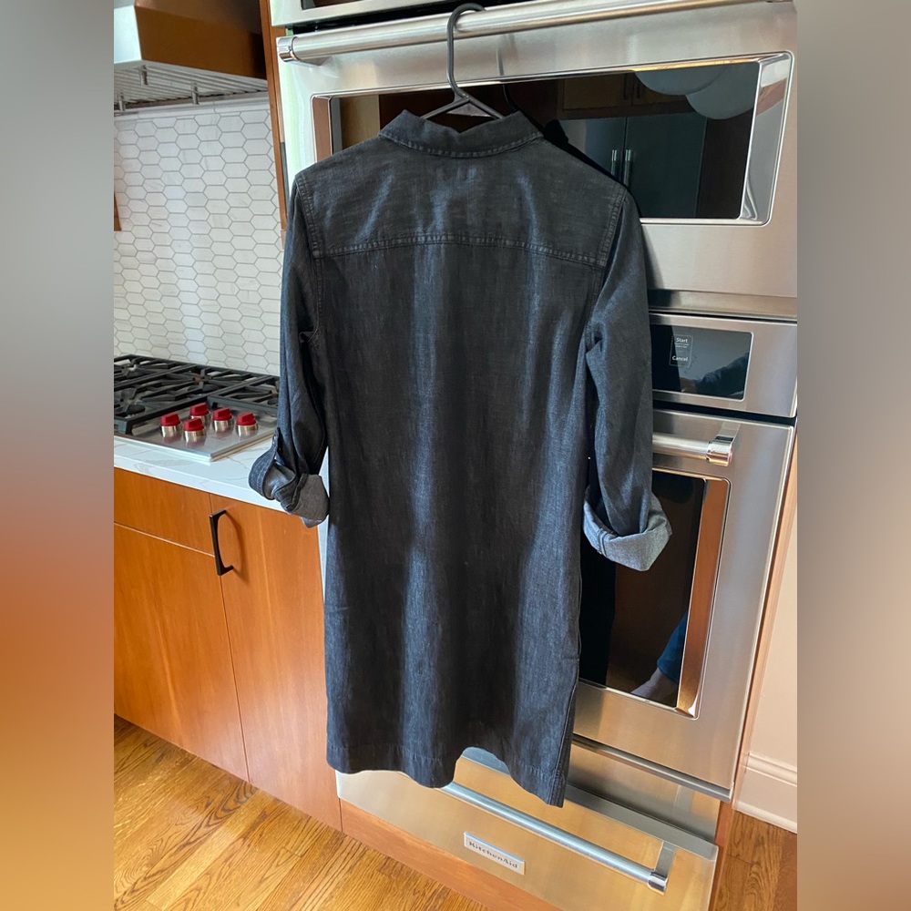 Ralph Lauren Utility Denim Shirt Dress - Picture 3 of 6